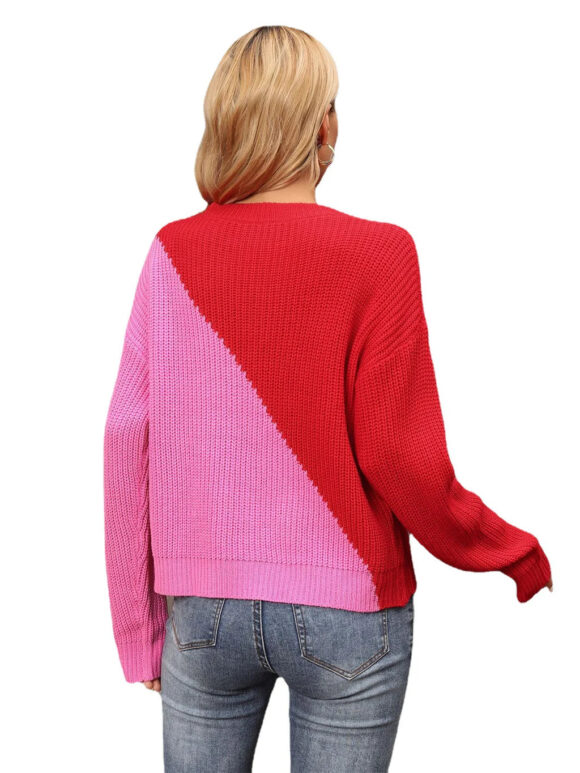 Loose Knit Pullover Sweater - Image 4